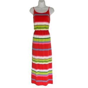 Gap Women's Striped Maxi Dress Multicolor Size S
